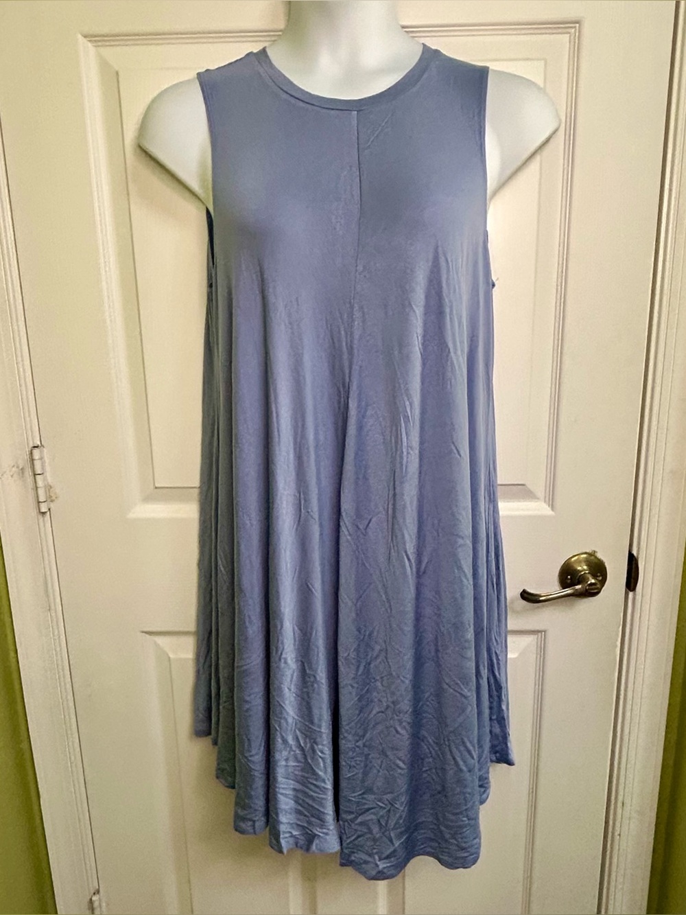 NWT Philosophy Dress Swing Sleeveless Blue Summer Knee Length Sz Large & Medium